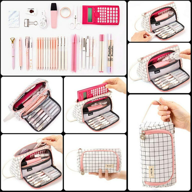 Wholesale Super Big Canvas Stylish Pencil Case With Large Capacity For  School Supplies And Stationery J230306 From Us_oregon, $8.14