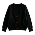 thumbnail image 4 of cocolona Womens Sweater Cardigan Long Sleeve Crew Neck Fall Sweater Open Front Casual Loose Cardigan Tops, 4 of 5