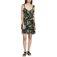 thumbnail image 1 of Sanctuary Clothing Robe Courte à Fleurs pour Femme, Vert, Moyen, 1 of 1