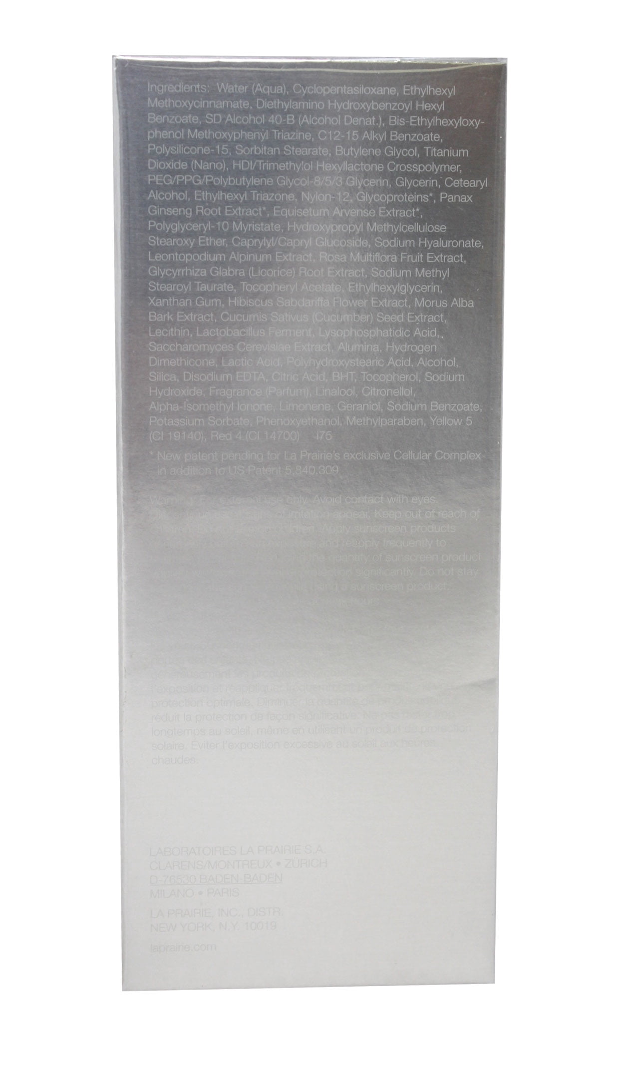 La Prairie Cellular Swiss UV Protection Veil Sunscreen SPF 50