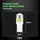 thumbnail image 1 of BhoiMo Nuevo 6SMD LED T10 W5W 194 168 Interior Del Coche Cúpula Indicador De Señal BA9S T4W Cola Tronco Leer Parada Mapa Trasero Luz 5630 Puerta Placa De Matrícula Lámpara De Parque De Motocicleta Bom huangjie unisex, 1 of 2