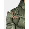 thumbnail image 3 of Ozark Trail Women’s and Women’s Plus Convertible Puffer Jacket, Heavyweight, Sizes XS-3X, 3 of 6