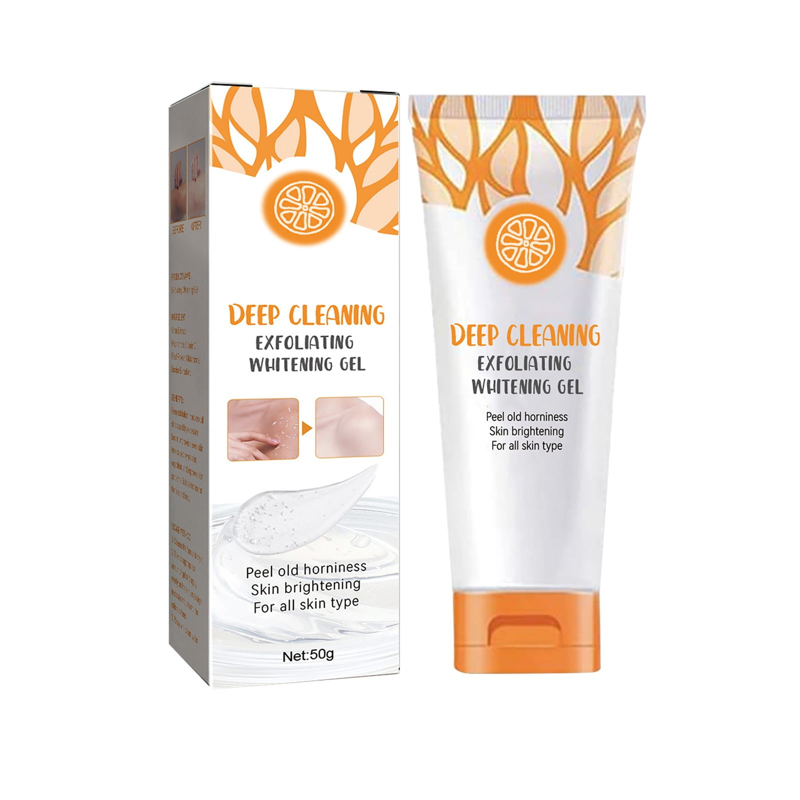 Body Exfoliating Gel Cleans Cuticles Moisturizes Beautifies And Skin Tender And Gel