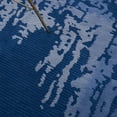 thumbnail image 6 of Nourison Symmetry Distressed Navy Blue 3'9" x 5'9" Area Rug, (4x6), 6 of 8