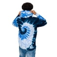 thumbnail image 4 of G-Style USA Men's Sweatshirt Mineral Wash Tie Dye Pullover Hoodie, Up To 2X, 4 of 5