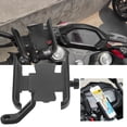 thumbnail image 4 of Motorcycle Mobile Phone Holder, Shockproof Durable Navigation Bracket Sturdy  For Motorbike, 4 of 8