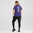 thumbnail image 7 of Women's Nike Nate Wiggins  Purple Baltimore Ravens  Game Jersey, 7 of 7