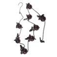 thumbnail image 1 of Cadena de lluvia Black-Bird de 2,4 metros, canalón de drenaje para jardín, parque, casa, bajante de techo, decoración con colgador., 1 of 8