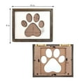 Lilixerw Clearance Dog Picture Frame,5 Opening Paw Print Collage Frame