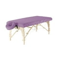 thumbnail image 1 of Master Massage Dignity & Luxury Microfiber Table Cover Set 2 Piece Set Purple - Machine Washable, 1 of 2
