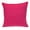 Pink, variant on Parkland Collection Transitional Solid Blue Square 20" x 20" Pillow