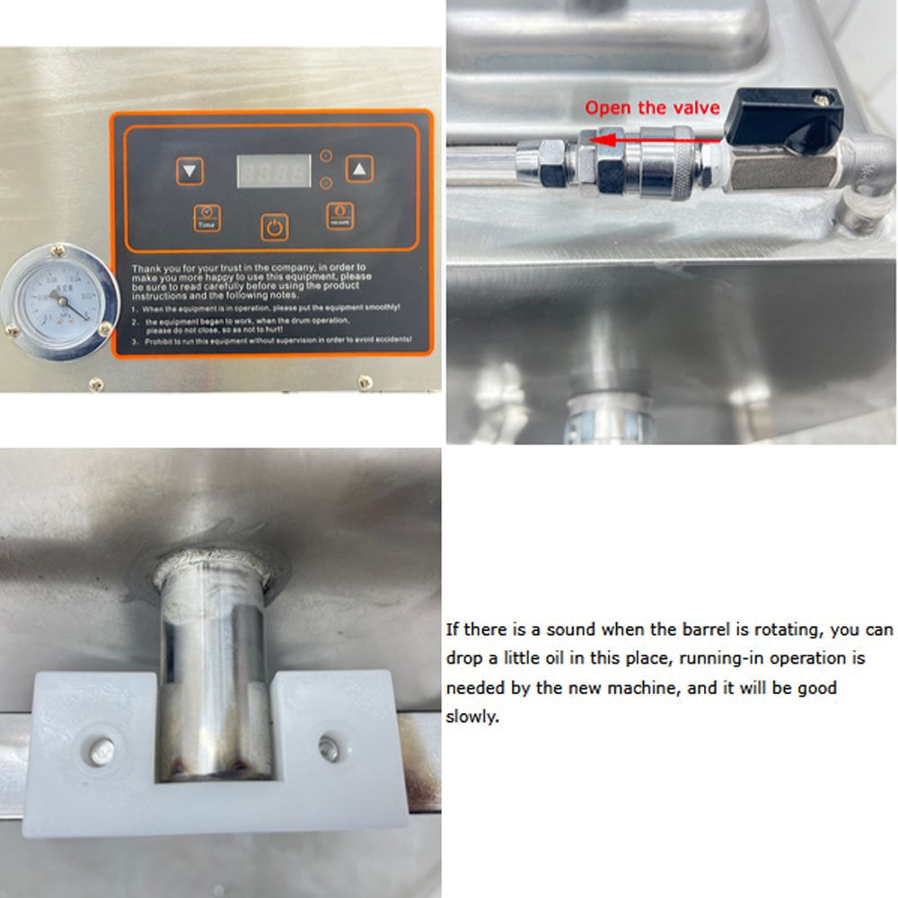 Vegetable Marinating Machine Meat Vegetable Tumbler Marinator Food Vacuum Marinator