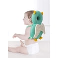 thumbnail image 2 of Almohadillas protectoras de seguridad para la cabeza del bebé para niños pequeños, cojín ajustable para la cabeza de malla, dinosaurio Xemadio WMZL-1242-1, 2 of 7