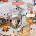 thumbnail image 6 of Beautiful 5.3 Qt Tilt-Head Stand Mixer with Flat Beater, Dough Hook & Balloon Whisk, Hydrangea by Drew Barrymore, 6 of 19