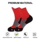 thumbnail image 3 of Dinheiro 3 pares de calcetines de baloncesto, calcetines deportivos acolchados para hombres y mujeres, C, 3 of 5