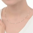 thumbnail image 3 of K-KED Real Pt950 Pure Platinum 950 Necklace For Women Yuanbao Shaped Solid Chain-18in-1.2mm-4.4-4.6g, 3 of 9