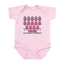 CafePress - Pink Frogs 1 Infant Bodysuit - Baby Light Bodysuit, Size Newborn - 24 Months