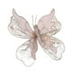 thumbnail image 5 of Adorno colgante de pared con forma de mariposa artificial, fondo brillante decorativo. Rosa claro, 5 of 9
