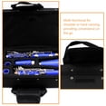 thumbnail image 3 of BESTYASH Clarinet Case Bag Oxford Cloth Foam Organizing Storage For Musicians 1Set, 3 of 8