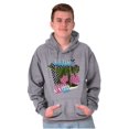 thumbnail image 4 of Funny How I Roll Sk8 Rex Dinosaur Hoodie Sweatshirt Women Men Brisco Brands S, 4 of 6