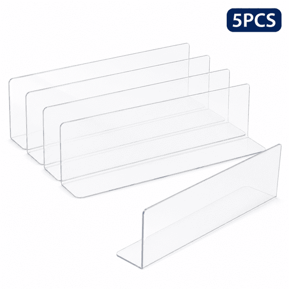 Kabuer Clear Toy Blockers for Furniture, Prevent Things from Getting Under Couch Sofa Bed, 5PCS