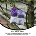 thumbnail image 3 of FUTUREORYY 1Set Fashionable Lavender Sachet Bags Cotton Portable Fragrance Bags with Ribbon, 3 of 6