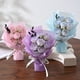 thumbnail image 1 of Mini Ramo de Flores de Jabón, Rosa Preservada con Luz Led, Elegante Caja de Regalo, Sorpresa Romántica para San Valentín, Regalo Único para Mujer, Tamaño 18 X 14 X 5 Cm, Juego de 1 Pieza, 1 of 6