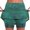 Army Green#2, variant on LEBONYARD Women's Stylish Seamless Yoga Skort,Women's New Color Mid-waist Skirt Pants Sports Casual Shorts Bottoming Skirt Pants Army Green XXXL