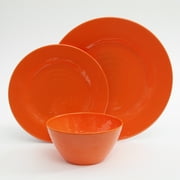 Gibson Home Brela 12-Piece Melamine Dinnerware Set, Service for 4
