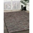 thumbnail image 3 of Ahgly Company Machine Washable Indoor Rectangle Abstract Rosy Pink Area Rugs, 7' x 10', 3 of 7