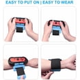 thumbnail image 4 of Wrist Bands for Nintendo Switch Controller Game Just Dance 2020 Just Dance 2019, Adjustable Elastic Strap for Joy-Cons Controller, Two Size for Adults and Children, 2 Pack, 4 of 7