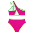 thumbnail image 4 of Mnyotv Girls' Two Piece Bikini Set High Waist Swimsuits Beach Swimwear Teen Girl Summer Outfits Bathing Suits Size 13-14 Years, 4 of 6