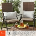 thumbnail image 6 of Sunbrella Outdoor 17 in. Square Chair Pad (2-Pack), Cast Shale, 6 of 6