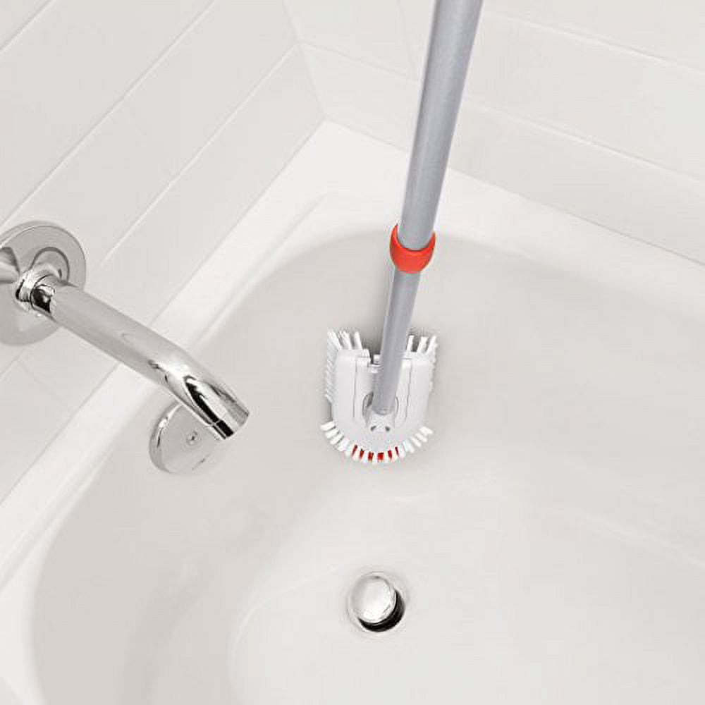 Shop this OXO extendable shower scrubber and save your back