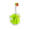thumbnail image 2 of Large Porch Goose Statue Porch Goose Outfit 21 X 15 Inch Green Porch Goose Dress Outdoor Goose Statue Decor for Lawn Patio Garden 1 Set, 2 of 8