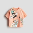 thumbnail image 1 of Camiseta blanca con estampado de Minnie Daisy para niñas, traje informal de moda, Camiseta holgada Simple de manga corta para bebés, ropa para niños, 1 of 4