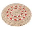thumbnail image 2 of Pajitas hechas a Puf Cojín de tatami Cojines para pisos Meditación Yoga redonda Cojines Cojín de asiento de punto de Soledad Cojín de paja para manualidades, 2 of 10