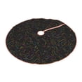 thumbnail image 2 of Bingfone Christmas Tree Skirt Mat Christmas Decoration Interior 48" -Doodle Dinosaur, 2 of 6