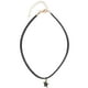 thumbnail image 5 of BRIGHTFUFU Gargantilla negra punk para mujer, colgante triangular de cuero, cadena de clavícula, collar, joyería elegante para mujer, decoración, 5 of 7