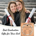 thumbnail image 4 of NICKSUN 2025 Graduation Gifts for Her, Graduation Bracelets for Women College Graduates, With Graduation Cap Box and Meaningful Cards, 4 of 6