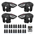 thumbnail image 1 of 2 Pares Gatillos Gamer Y Fundas Para Dedos 20pcs Xtellar negro, 1 of 3