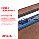 thumbnail image 3 of Base para Cama Queen Size Box con Luces LED y Espacio de Almacenamiento Cabecera Antideslizante y sin Ruido Estructura Metalica Resistente para Recamara Moderna, 3 of 7