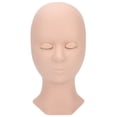 thumbnail image 2 of Tête de Pratique d'Extension de Cils, Extension de Cils Fournit Réutilisable 10,6 X 5,2 X 3,5 Po Cosmétologie Tête de Mannequin pour la Pratique de Café Léger d'Extension de Cils, 2 of 8
