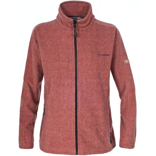 Trespass - Cazadora / Chaqueta / Abrigo de Forro Polar Cremallera completa Modelo Minx Mujer Señora - Invierno/Montaña (Ruibarbo)