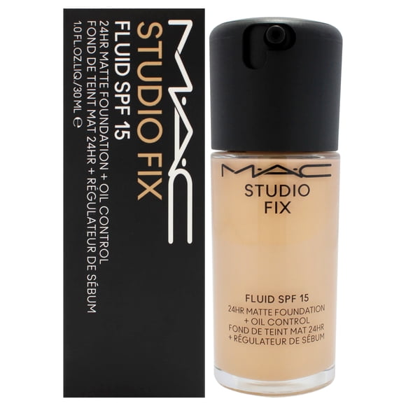 Fluido Foundation MAC Studio Fix, SPF 15, 24 horas, C4, luz neutra