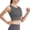 Gray, variant on Lixiuxyad Women's Solid Color Sports Bra Yoga Bra Vest Suspender,Bras for Women Black L
