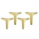 thumbnail image 2 of 4 patas triangulares de metal para muebles, sofás, mesas y armarios. 13cm, 2 of 9