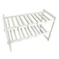 thumbnail image 1 of Cqxid Home Textile Storage Under $20 2-Tier Ink Rack Under Cabinet Organizer Storage Expandable Kitchen Shelf Holder, 1 of 5