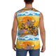thumbnail image 4 of Fotbe Animals on Noah's Ark1 Men's Camiseta sin Mangas Estampada para Hombres, Playera Casual para Gimnasio, Entrenamiento, Playa-Small, 4 of 7