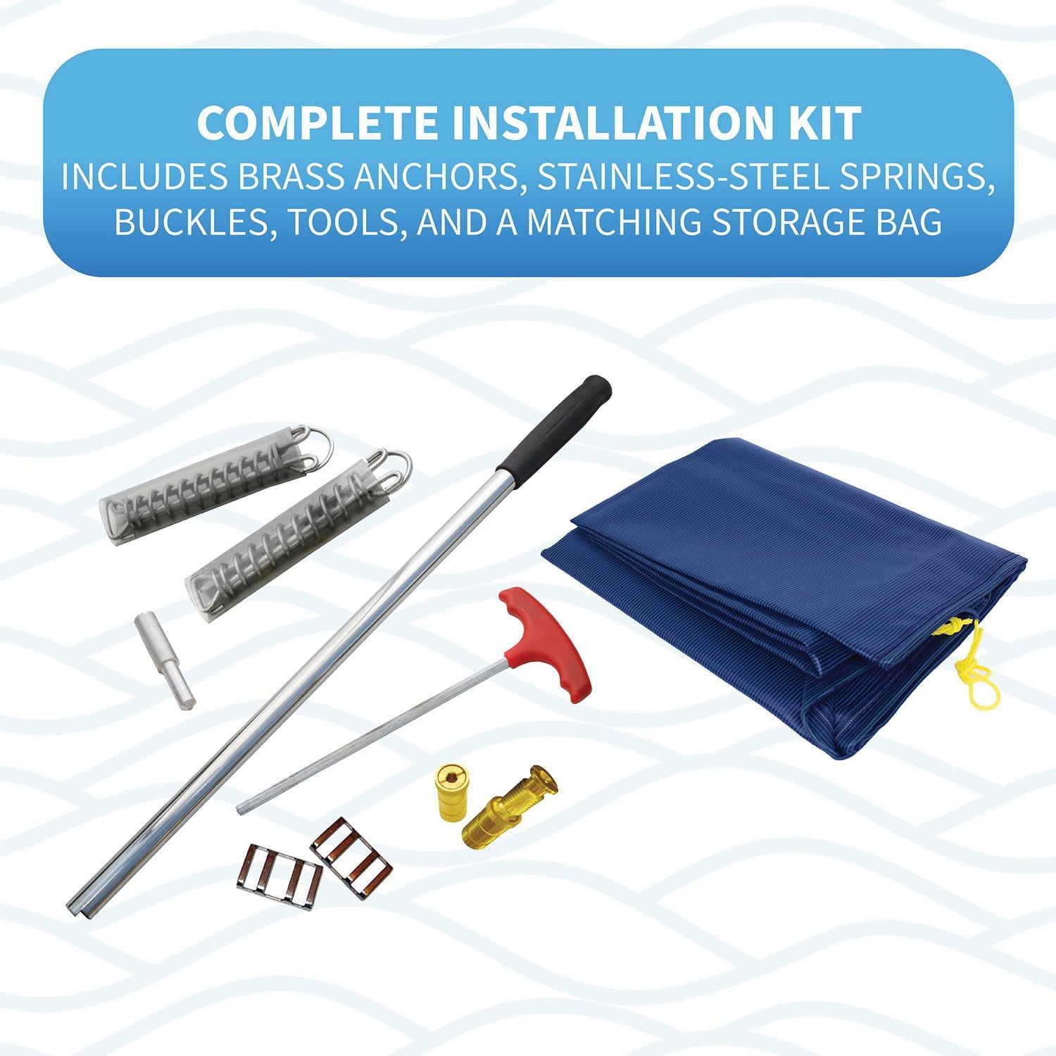 Dirt Defender 20-ft x 40-ft Rectangular In Ground Pool Safety Cover